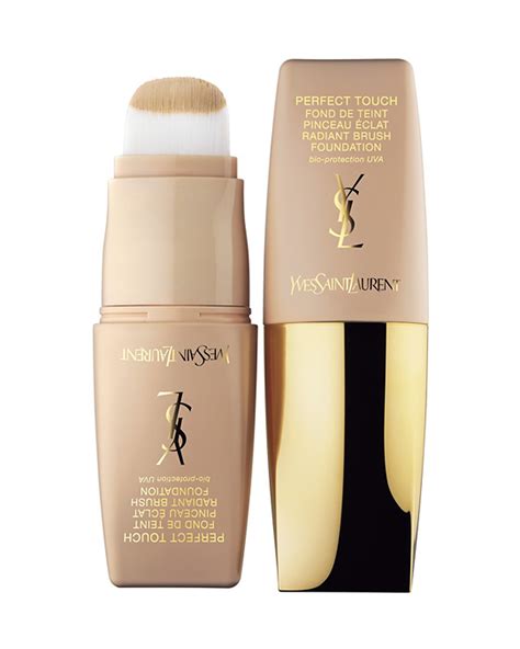 yves saint laurent perfect touch radiant brush liquid foundation 40ml|ysl perfect touch foundation review.